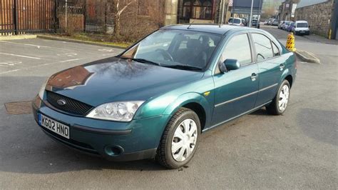 2002 Ford Mondeo 20 Zetec 5 Door Hatchback Green Taxed And Motd Ready