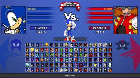 Sonic Dbz Vs Dr Eggman I Sonic Battle Mugen Hd Youtube