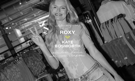 Roxy X Kate Bosworth Collection Event With Urban Outfitters Roxy