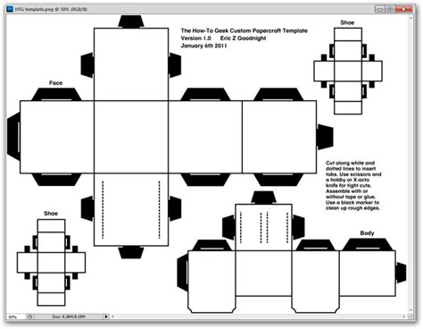 HTG Projects: How to Create Your Own Custom Papercraft Toy