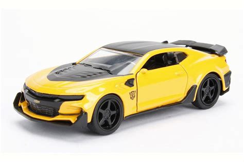 2016 Transformers 5 Chevy Camaro Bumblebee Yellow Wblack Jada 98505