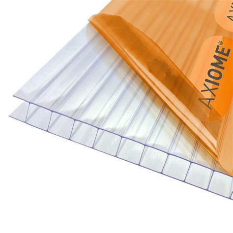 Axiome Clear 10mm Twinwall Polycarbonate Glazing Sheet 690mm X 3000mm Roofing Superstore®