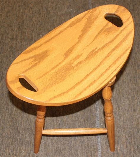 24″ Saddle Stool With Swivel Amish Traditions Wv