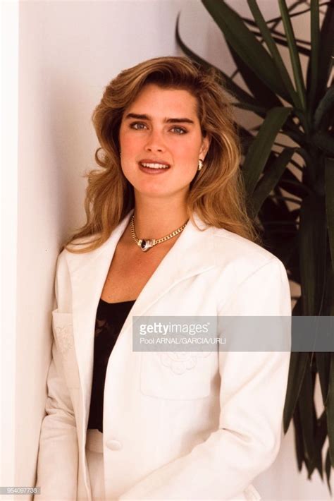 Brooke Shields Lors Du Festival De Cannes En Mai 1989 France Brooke