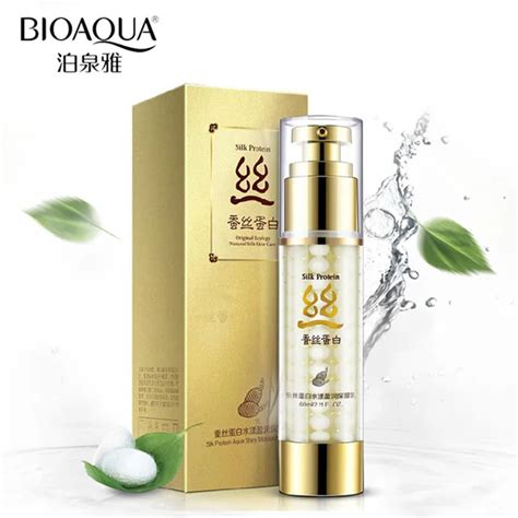 Bioaqua Brand Silk Protein Face Cream Skin Care Deep Moisturizing Anti Wrinkle Oil Control Face