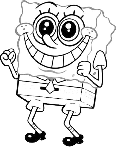 Spongebob Easy Drawing Free Download On Clipartmag