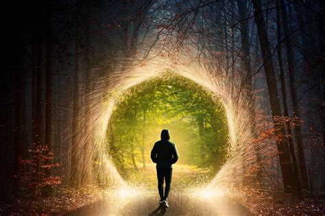 PORTAL Photoshop Manipulation Tutorial Behance