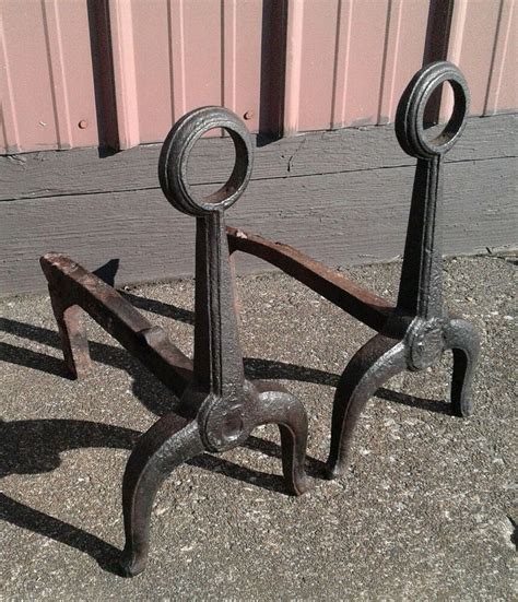Check spelling or type a new query. Antique Cast Iron Fireplace Keyhole Andirons Firedogs ...