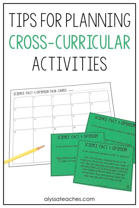 5 Tips For Planning Cross Curricular Activities For Elementary Students