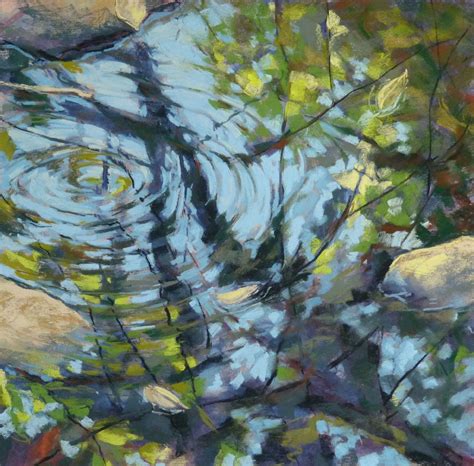 Rain Puddle Water Reflection Painting Art Art Painting