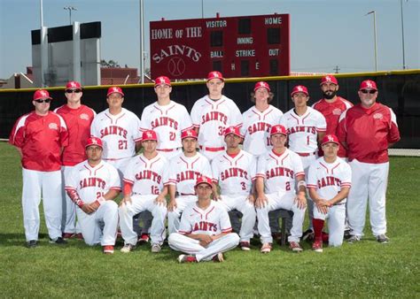 Santa Maria High School Sports Baseball Photoalbum Team Pictures