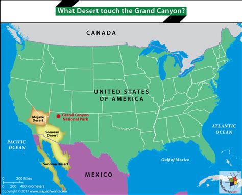 Sonoran Desert On World Map