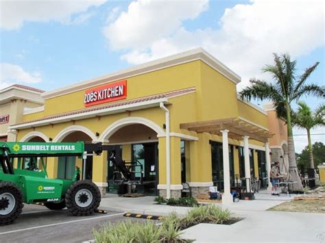 A company's rating is calculated using a mathematical algorithm that evaluates the information in your profile. Zoës Kitchen plans 3 locations in Collier-Lee