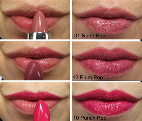 Clinique Lipstick Color Chart