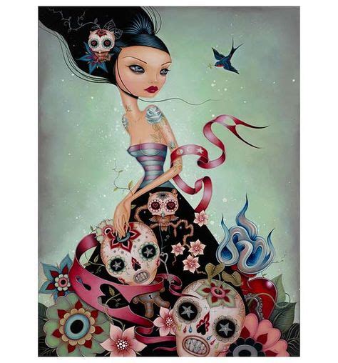 Day Of The Dead La Borracha Signed Print By Artist By Hcalderon 10