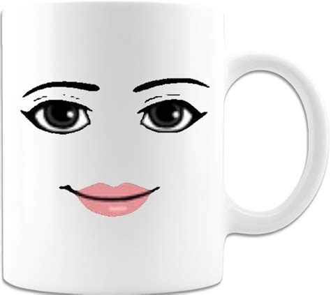 Roblox Woman Face Premium Quality Beautiful Roblox T Mug For Your