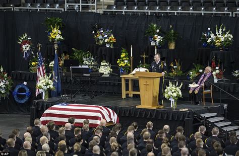 Thousands Attend Open Casket Funeral Of Fargo Cop Jason Moszer Daily