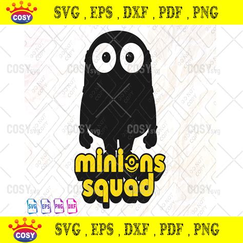 Minions Squad Svg Minions Svg Minions Svg Files For Cricut