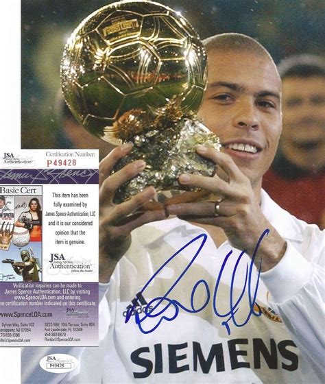 Check out our ronaldo autograph selection for the very best in unique or custom, handmade pieces from our memorabilia shops. Ronaldo Signed Photo, Autographed Photos