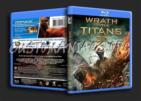 Wrath Of The Titans 3d Blu Ray Cover Dvd Covers And Labels By Customaniacs Id 171519 Free
