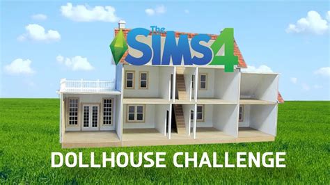 🔴live Now Dollhouse Challenge Sims 4 Sims 4 Challenges Sims