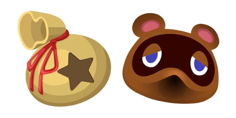 Animal Crossing Tom Nook Cursor Custom Cursor Browser Extension