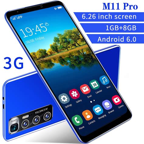 Bwgrytuy M11 Pro 68 Inch Smartphone Face Unlock Full Screen Android 6