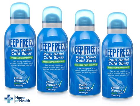 Deep Freeze Cold Spray 150ml 4 Pack Deal Health Supply