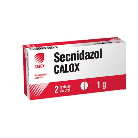 Secnidazol 1g Calox X 2 Tabletas Farmago Farmacia Online A Domicilio