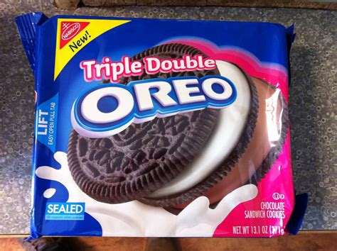 Pop Culture Junk Mail Triple Double Chocolate And Plain Oreos