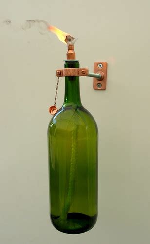 Wine Bottle Tiki Torch Flickr