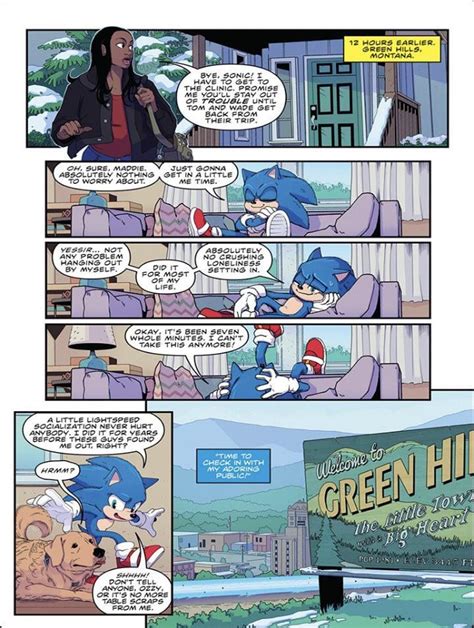 Preview Of The Sonic 2 Prequel Comic Twobestfriendsplay
