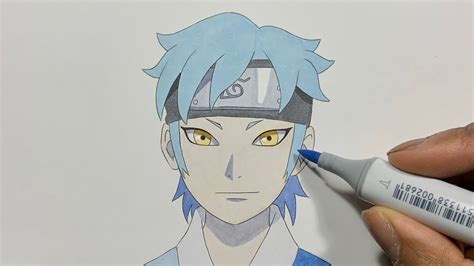 How To Draw Mitsuki Easy Boruto Naruto Next Generations Youtube
