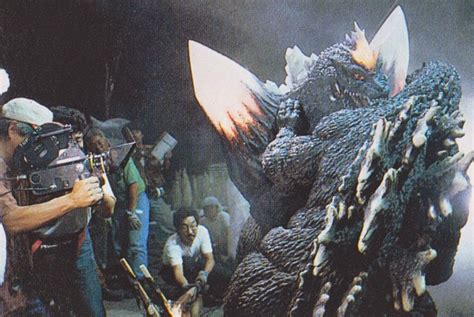 Behind The Scenes Of Godzilla Vs Space Godzilla Witch Cottage Gojira