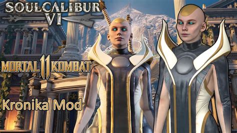 Soulcalibur 6 Mortal Kombat 11 Kronika Mod Youtube