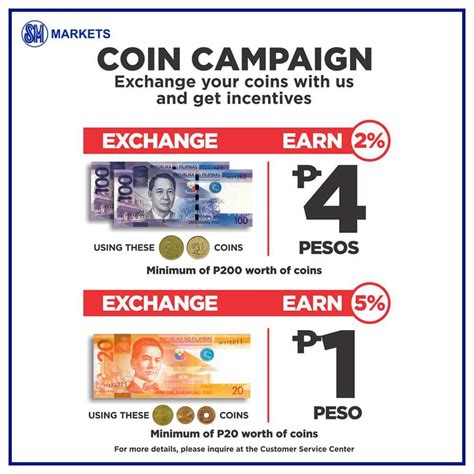 Looking for a place to exchange your currencies? GET MORE, EARN MORE WITH SM'S COIN CAMPAIGN - Ronda Balita