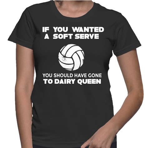 Volleyball Soft Serve Female Shirt Exclusively Available From Collections