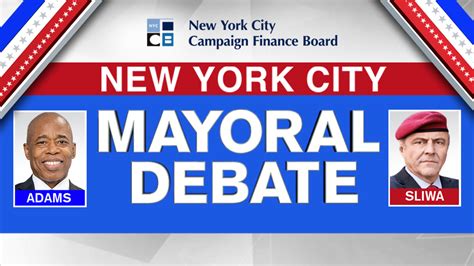 replay nyc mayoral debate abc7 new york