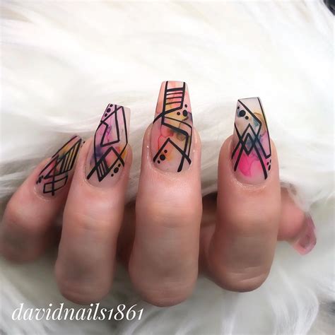 You Need To See This Abstract Nail Art Inspo Before Your Next Salon Trip