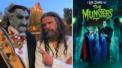 Rob Zombie Wraps Up Filming The Munsters Unveils Official Movie Poster