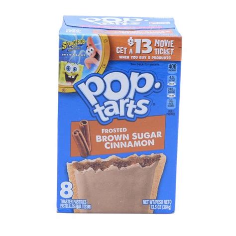 Kelloggs Frosted Brown Sugar Cinnamon Pop Tarts