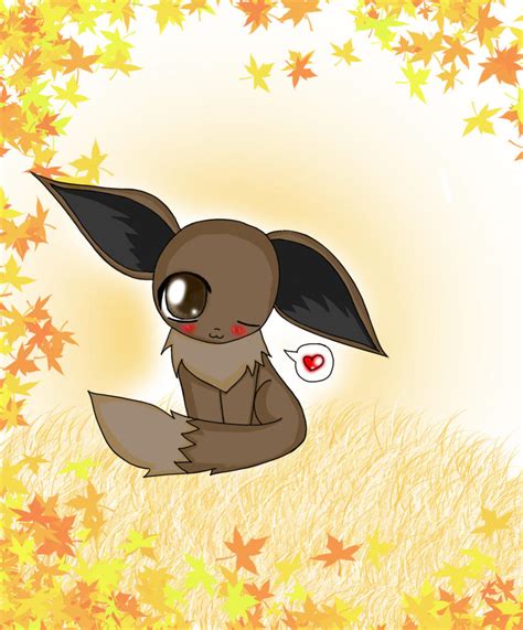 Chibi Eevee By Personyoudonotknow On Deviantart