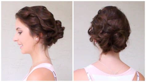 We rounded up the best updos that are pretty, easy, and ridiculously quick, and the work for curly, straight, and natural hair. 5 Minute Everyday Updo for ANYONE! | Courtney Lundquist ...
