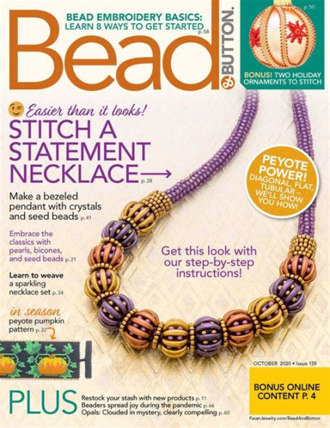 Bead Button By Kalmbach Publishing Co Nook Magazine Emagazine Barnes