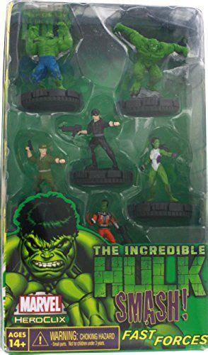 Marvel Heroclix The Incredible Hulk Fast Forces Deluxe Starter Game