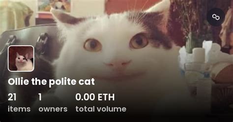 Ollie The Polite Cat Collection Opensea