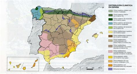 clasificacion climatica de koppen españa actualizado febrero 2024