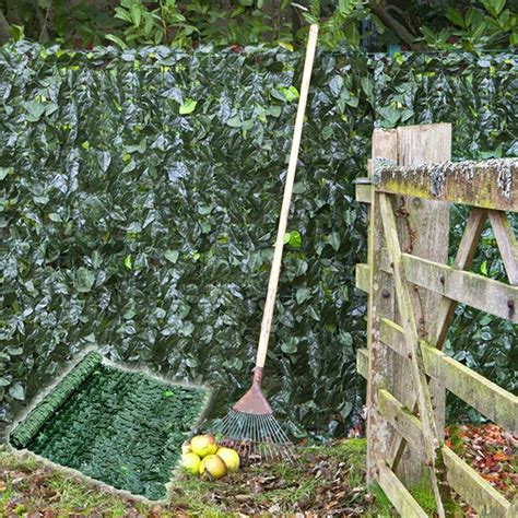 It is a family oriented company that values all its workers and treats them well. Artificial Ivy Roll - Green Hedge Fence for Privacy Screen