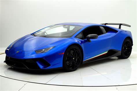 Check out mileage, colors, interiors, specifications & features. New 2018 Lamborghini Huracan Performante For Sale ...