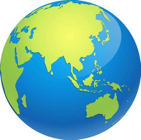 World Globe Earth Map 19049707 Png
